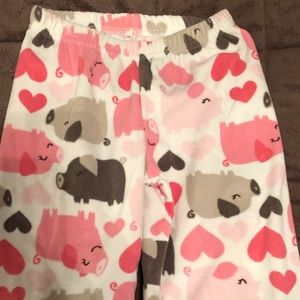 Size 2T pig pajama pants
